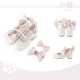 Sheep Puff Love Lace Medium Heel Shoes(Limited Pre-Order/8 Colours/Full Payment Without Shipping)